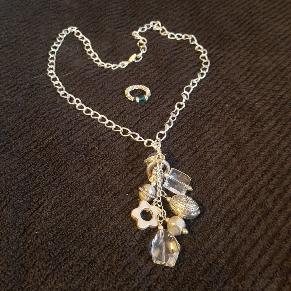 Costume Jewelry Necklace and Ring